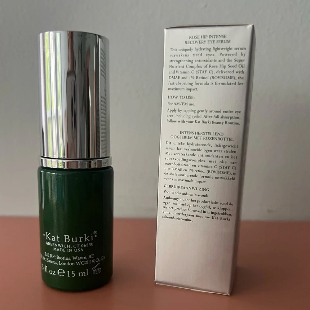 Kat Burki Rose Hip Intense Recovery Eye Serum BNIB 15 ml